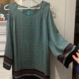 Cold shoulder blouse